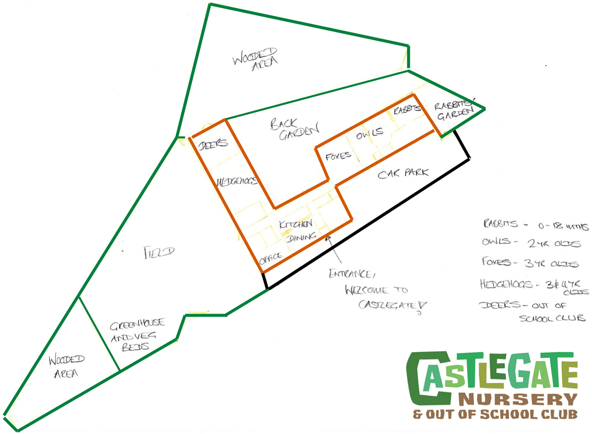 Castlegate Nursery & Out of School Club - floor plan
